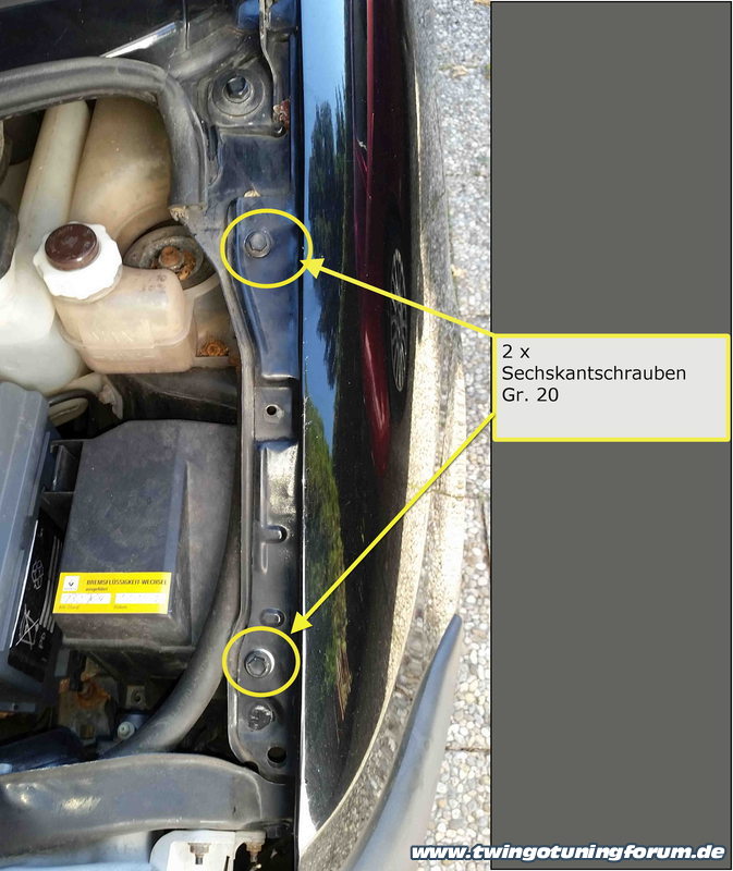 PKW Unterbodenschutz auftragen Unterfahrschutz mit Bitumen versiegeln  Renault Twingo 2 Anleitung 
